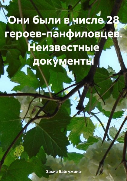 Обложка книги  «Они были в числе 28 героев-панфиловцев. Неизвестные документы»