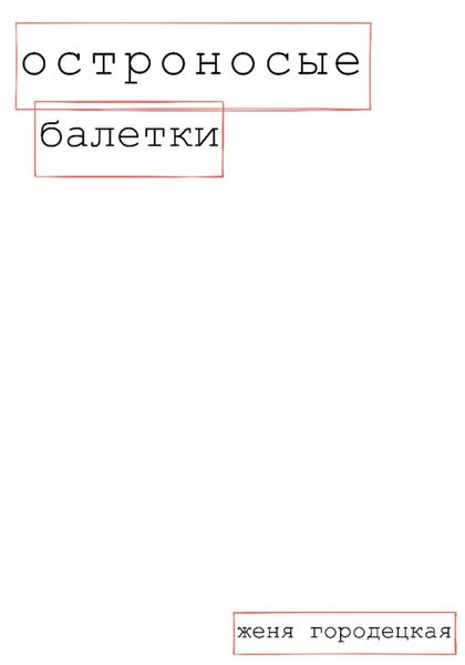 Обложка книги  «Остроносые балетки»