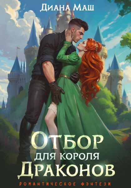 Обложка книги  «Отбор для короля драконов»