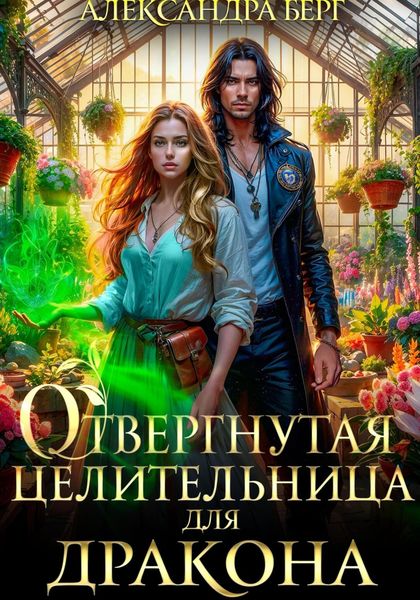 Обложка книги  «Отвергнутая целительница для Дракона»