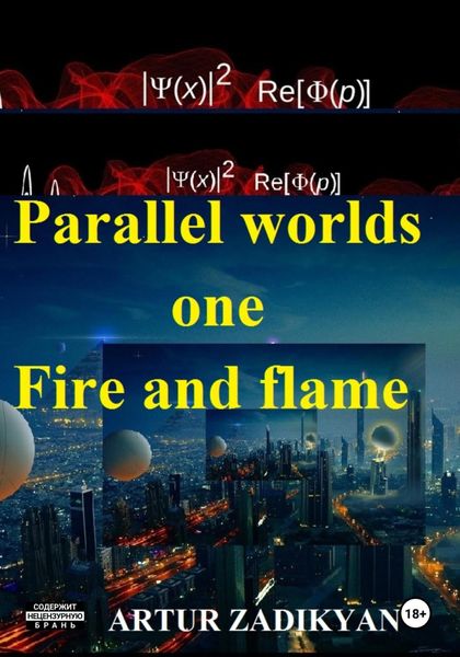 Обложка книги  «Parallel worlds – one. Fire and flame»