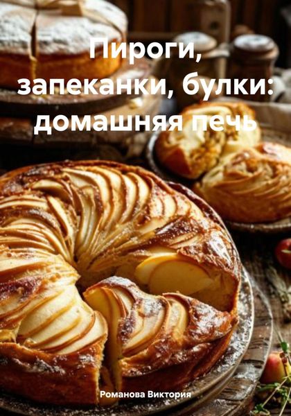 Обложка книги  «Пироги, запеканки, булки: домашняя печь»