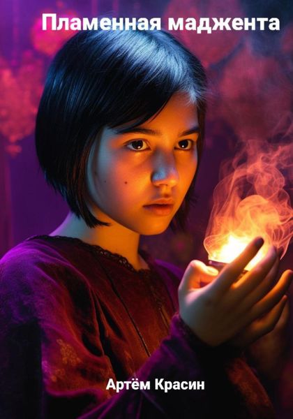 Обложка книги  «Пламенная маджента»