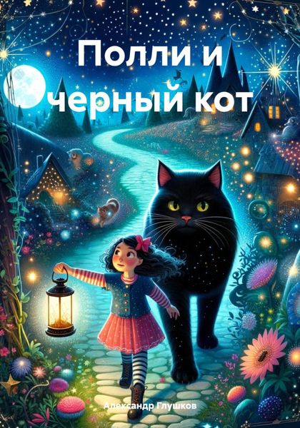 Обложка книги «Полли и черный кот»
