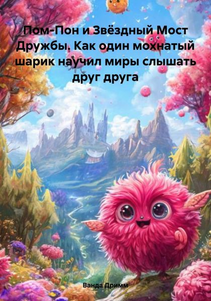 Обложка книги  «Пом-Пон и Звёздный Мост Дружбы. Как один мохнатый шарик научил миры слышать друг друга»