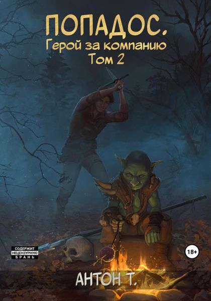 Обложка книги  «Попадос. Герой за компанию. Том 2»