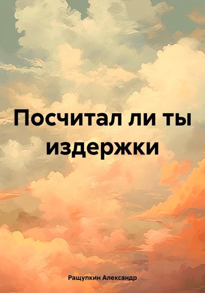 Обложка книги  «Посчитал ли ты издержки»