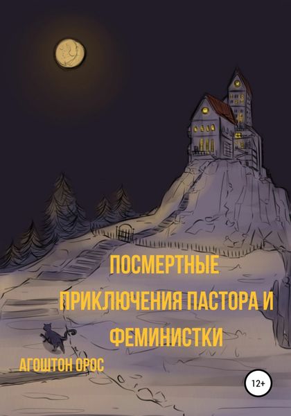 Обложка книги  «Посмертные приключения пастора и феминистки»
