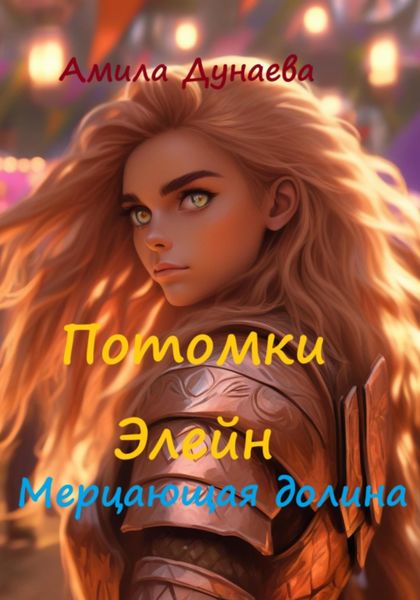 Обложка книги  «Потомки Элейн. Мерцающая долина»