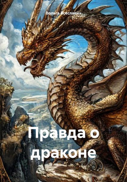 Обложка книги  «Правда о драконе»