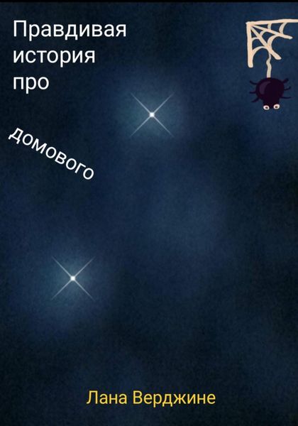 Обложка книги  «Правдивая история про домового»