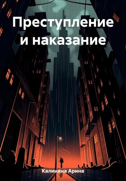 Обложка книги  «Преступление и наказание»