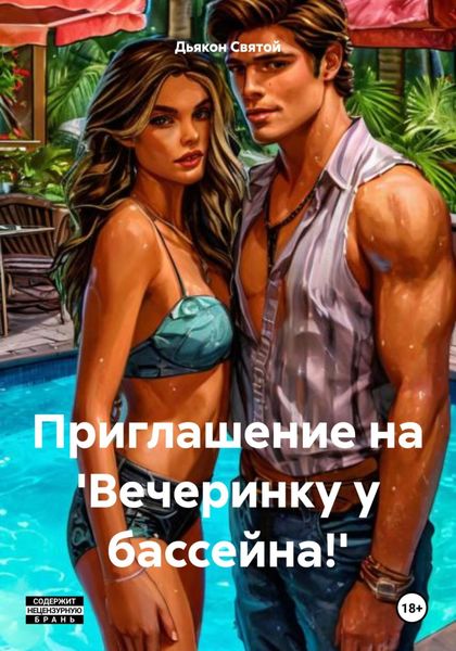 Обложка книги  «Приглашение на 'Вечеринку у бассейна!'»