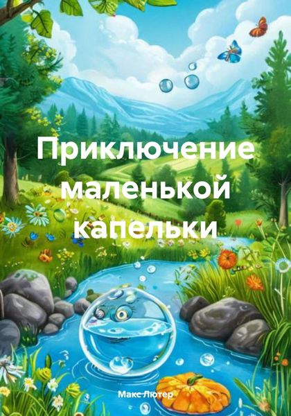 Обложка книги  «Приключение маленькой капельки»