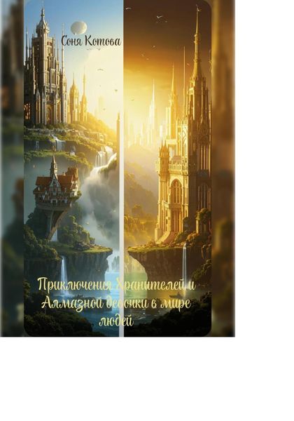 Обложка книги  «Приключения Хранителей и Алмазной девочки в мире людей»