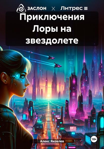 Обложка книги  «Приключения Лоры на звездолете»