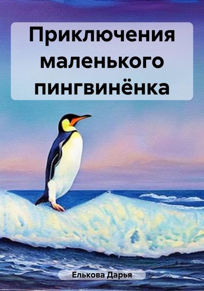 Обложка книги  «Приключения маленького пингвинёнка»