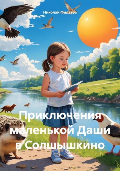 Обложка книги  «Приключения маленькой Даши в Солшышкино»
