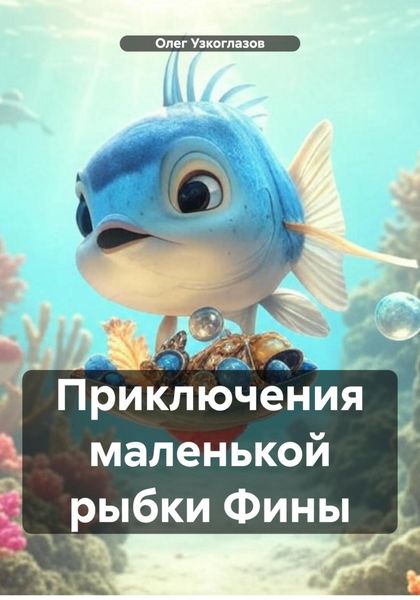 Обложка книги  «Приключения маленькой рыбки Фины»
