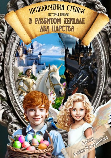 Обложка книги  «Приключения Стёпки. История первая. В разбитом зеркале два царства»