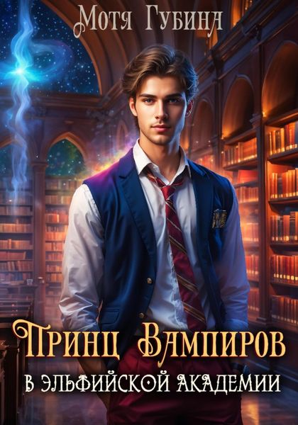 Обложка книги  «Принц Вампиров в эльфийской академии»