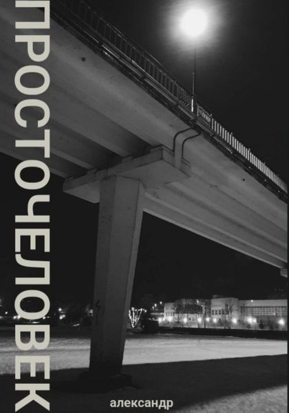 Обложка книги  «просточеловек»