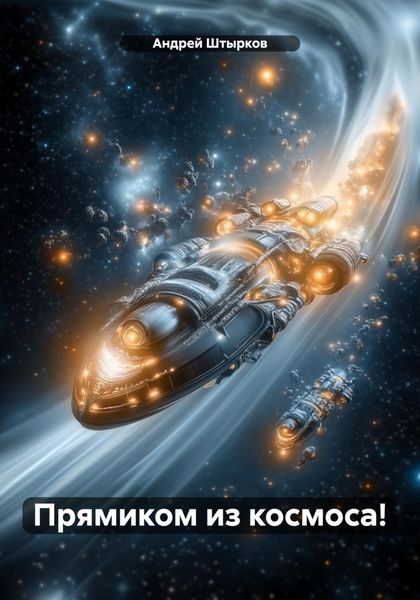Обложка книги  «Прямиком из космоса!»