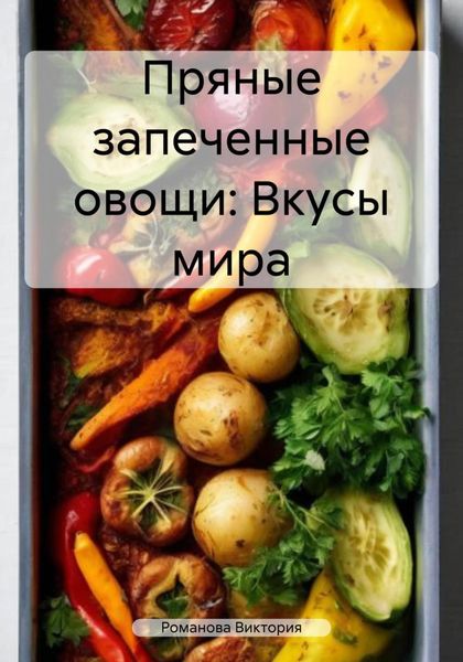 Обложка книги  «Пряные запеченные овощи: Вкусы мира»