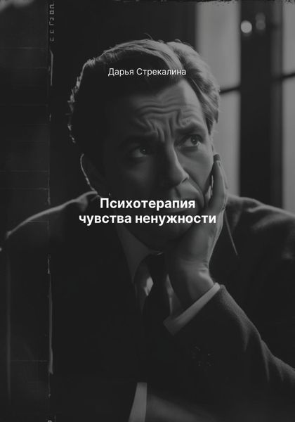 Обложка книги  «Психотерапия чувства ненужности»