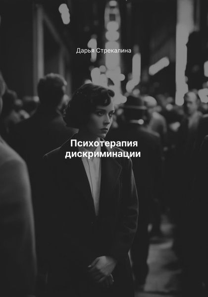 Обложка книги  «Психотерапия дискриминации»