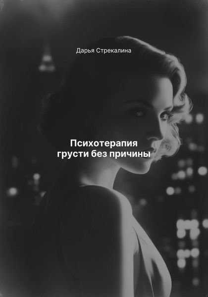 Обложка книги  «Психотерапия грусти без причины»