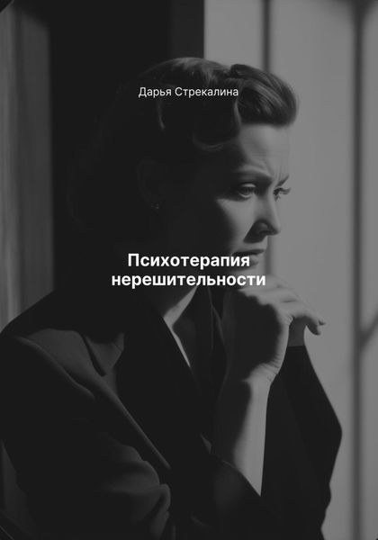 Обложка книги  «Психотерапия нерешительности»
