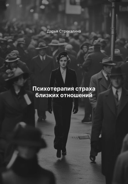 Обложка книги «Психотерапия страха близких отношений»