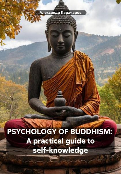 Обложка книги  «PSYCHOLOGY OF BUDDHISM: A practical guide to self-knowledge»
