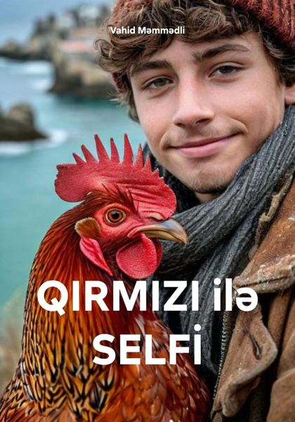 Обложка книги  «QIRMIZI ilə SELFİ»