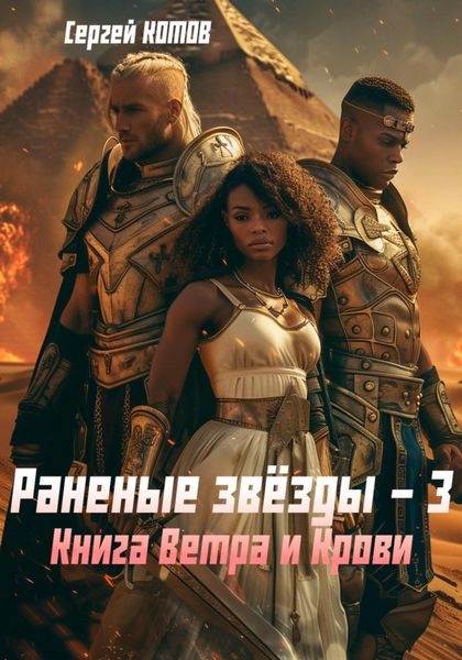 Обложка книги  «Раненые звёзды – 3: Книга Ветра и Крови»
