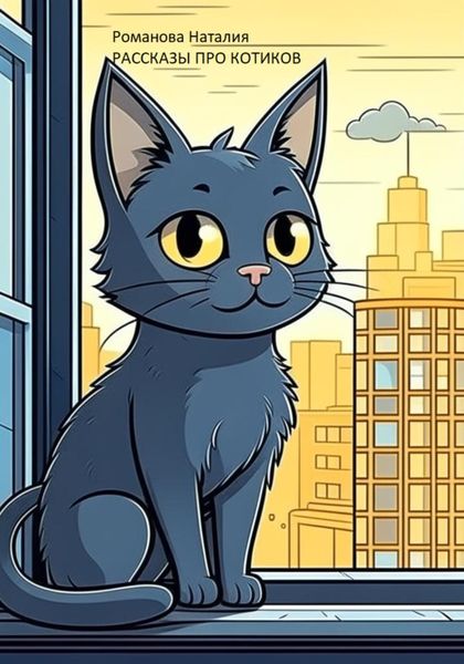 Обложка книги  «Рассказы про котиков»