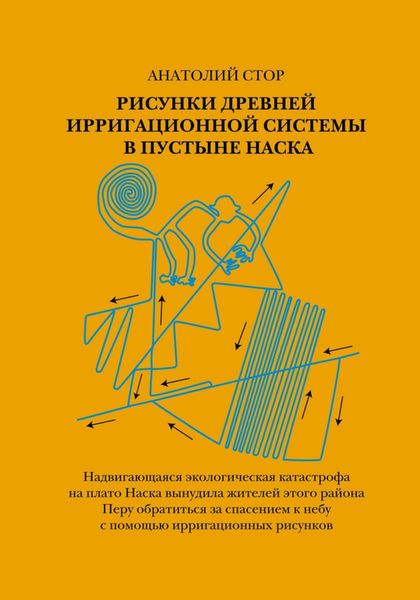 Обложка книги  «Рисунки древней ирригационной системы в пустыне Наска»