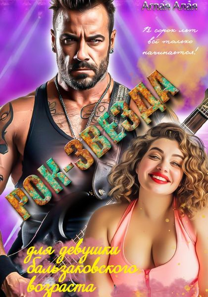 Обложка книги  «Рок-звезда для девушки бальзаковского возраста»