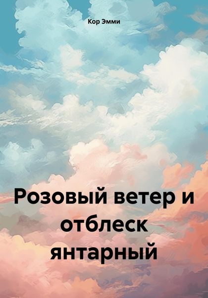 Обложка книги  «Розовый ветер и отблеск янтарный»