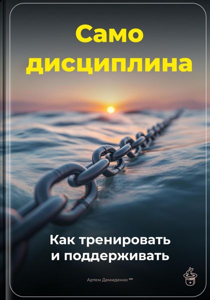 Обложка книги  «Самодисциплина: Как тренировать и поддерживать»