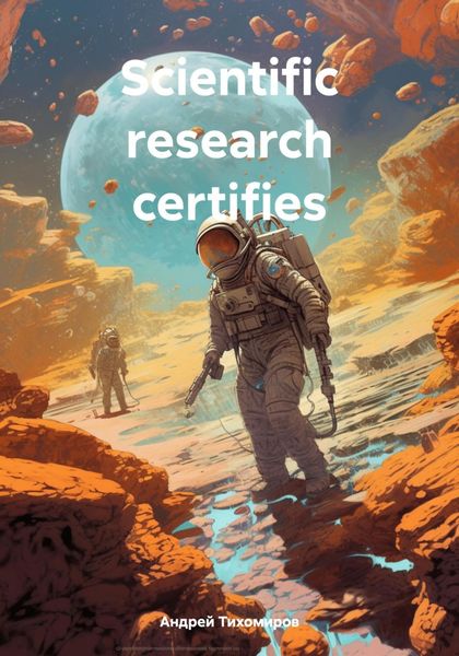 Обложка книги  «Scientific research certifies»