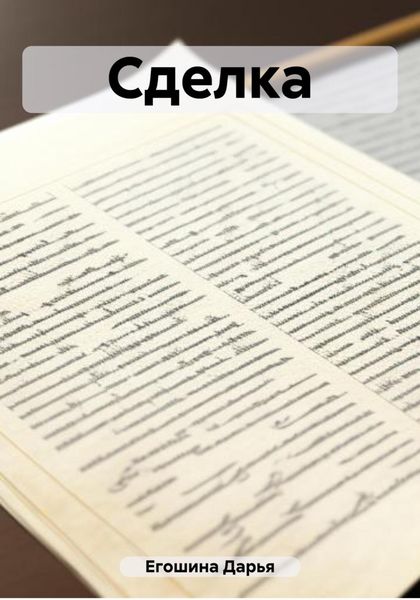 Обложка книги  «Сделка»