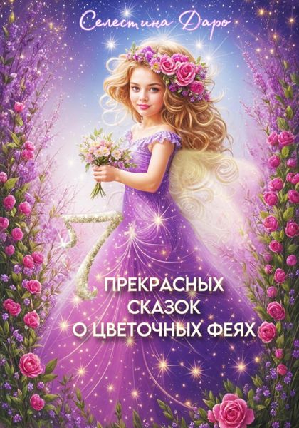 Обложка книги  «Семь прекрасных сказок о цветочных феях»