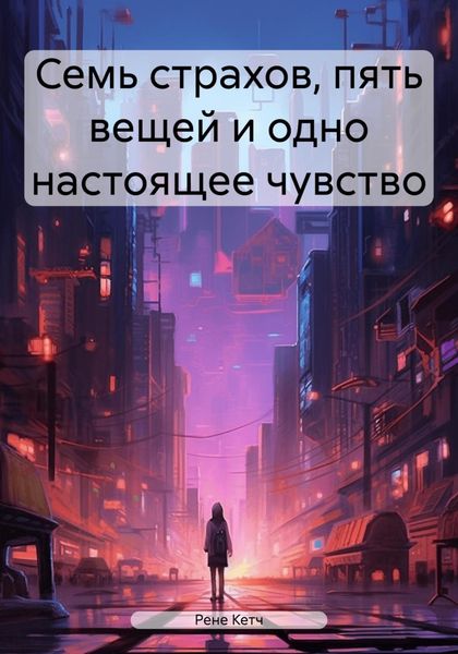 Обложка книги  «Семь страхов, пять вещей и одно настоящее чувство»