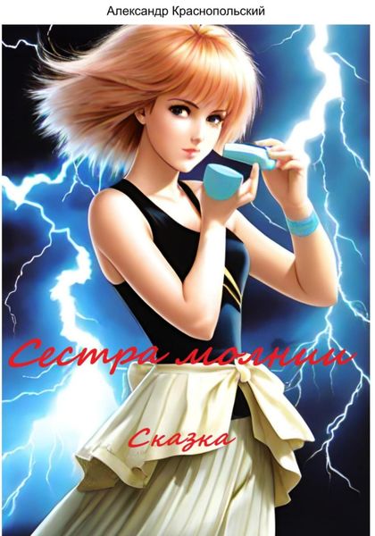 Обложка книги  «Сестра молнии»