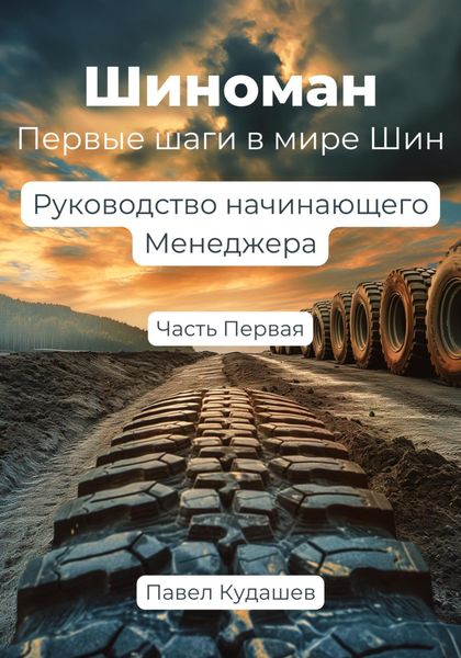 Обложка книги  «Шиноман. Первые шаги в мире ШИН. Руководство начинающего менеджера. Часть 1»