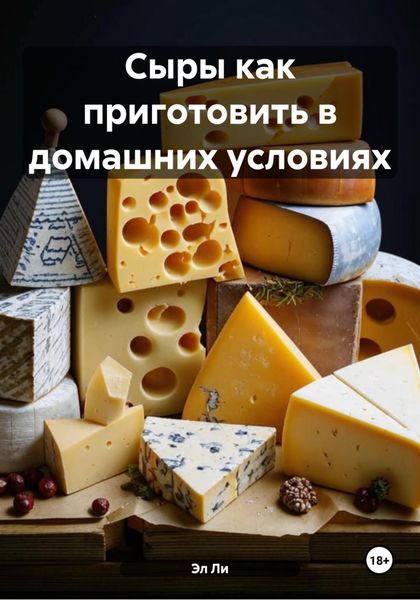 Обложка книги  «Сыры как приготовить в домашних условиях»