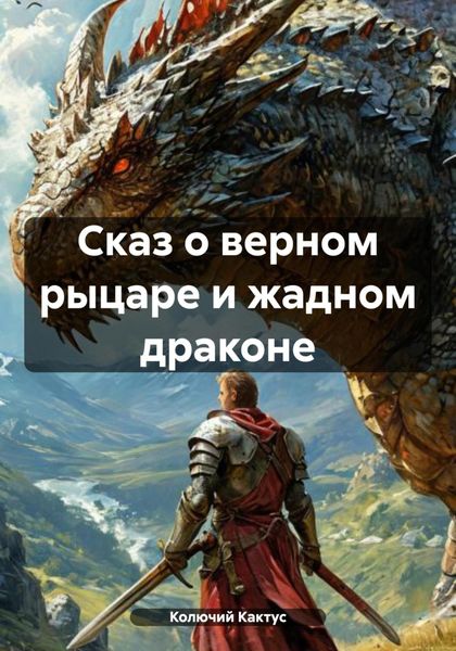 Обложка книги  «Сказ о верном рыцаре и жадном драконе»