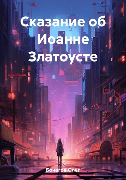 Обложка книги  «Сказание об Иоанне Златоусте»